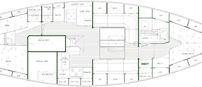 Hallberg-Rassy 39 Layout 1