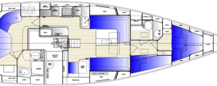 Hallberg-Rassy 44, SUUS Layout 1