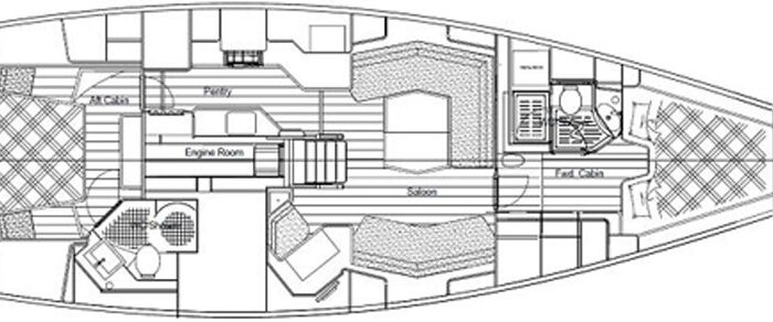 Najad 440 CC Layout 1