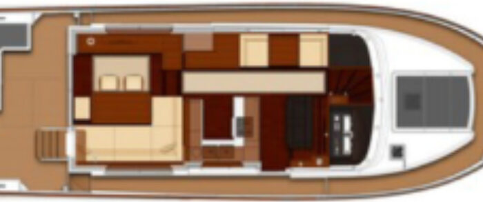 Beneteau Swift Trawler 50, TOTEM Layout 1