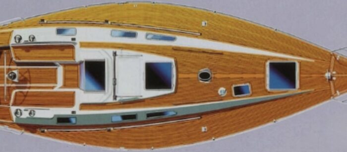 Sweden Yachts 370, SABINE Layout 2