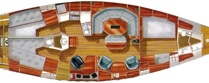 Sweden Yachts 50 Layout 1