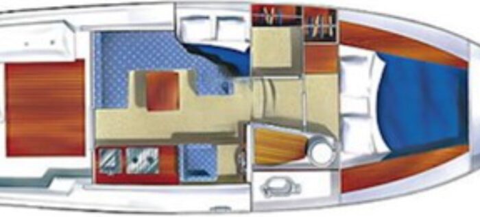 Nimbus 320 Coupe Layout 1