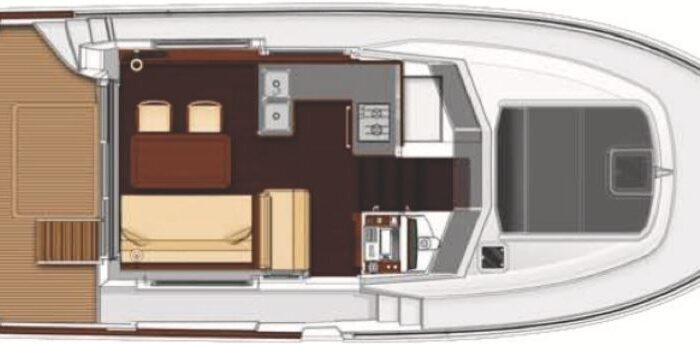 Beneteau Swift Trawler 34 Layout 1
