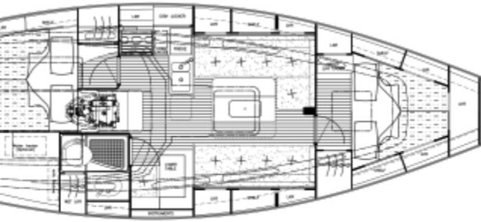Hallberg-Rassy 342 Layout 1