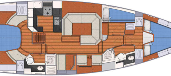 Southerly 47, ANNA Layout 1