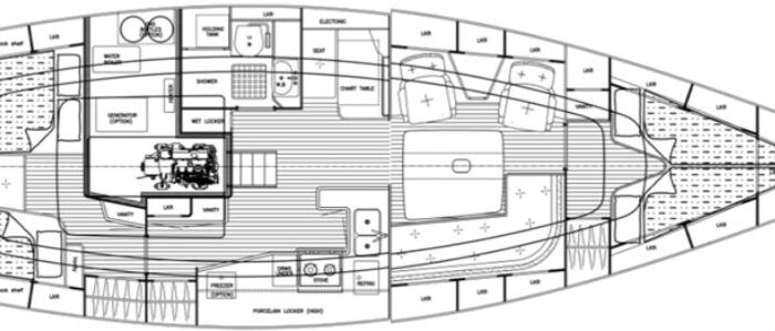 Hallberg-Rassy 40, MICHAELA Layout 1