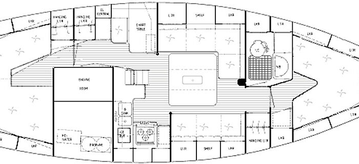 Hallberg-Rassy 49 Layout 1